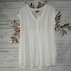 Anthropologie/Vanessa Virginia White top